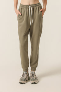 Nude Lucy Carter Classic Trackpant In a Green Willow Colour