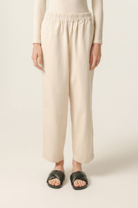 Nude Lucy Denver Pant in White Cloud
