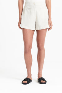 Nude Lucy Sima Linen Short in Natural