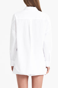 Nude Lucy Cruz Poplin Shirt in White