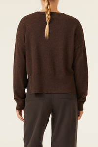 Nude Lucy Taryn Knit in a Brown Carob Colour