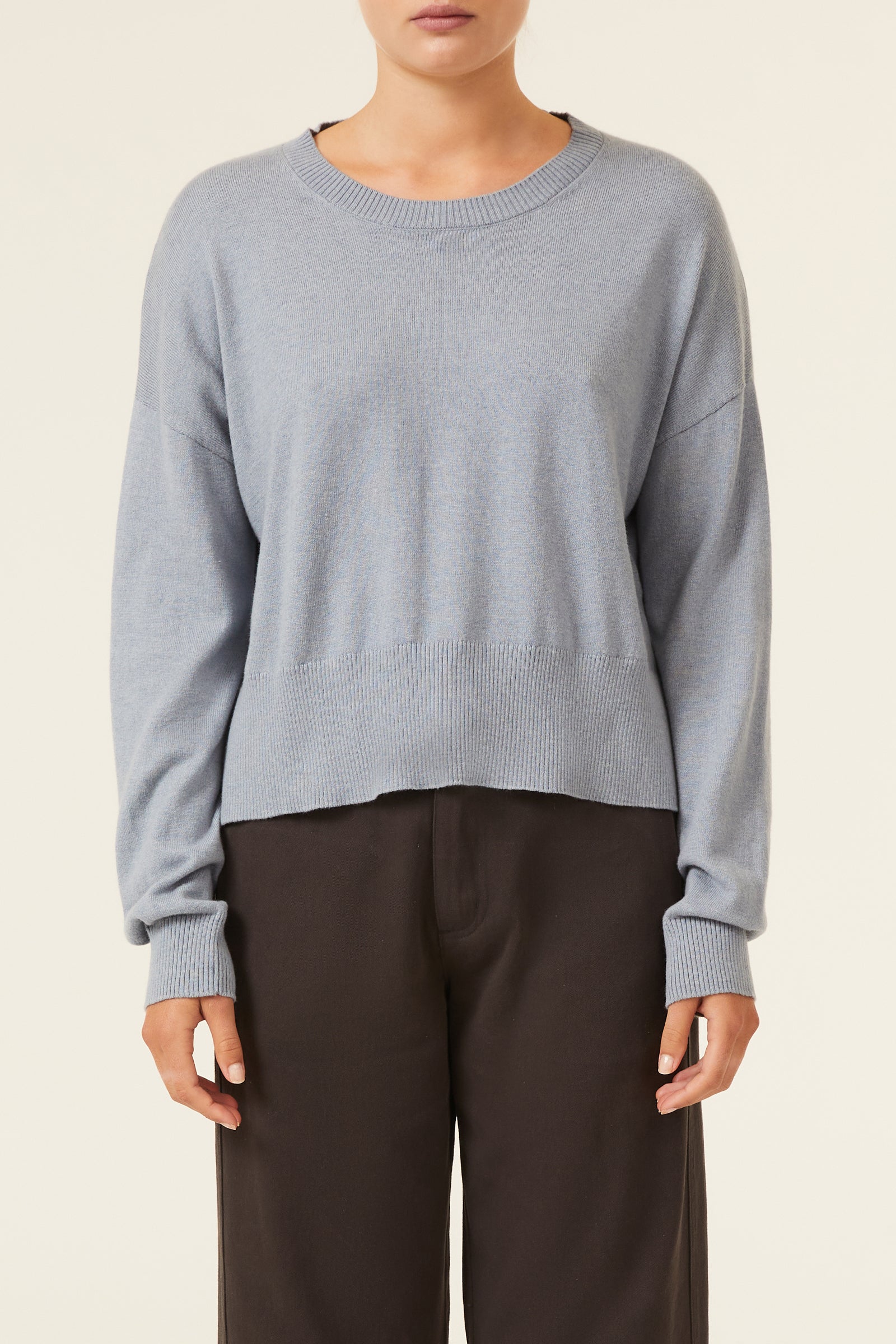 Nude Lucy Taryn Knit In A Green & Blue Toned Marine Colour 
