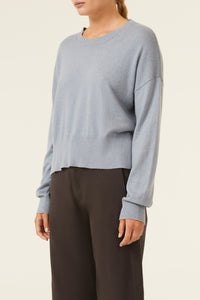 Nude Lucy Taryn Knit In a Green & Blue Toned Marine Colour