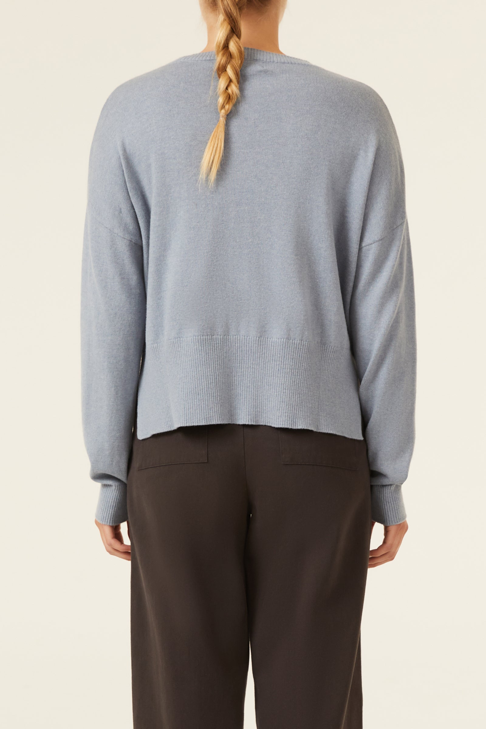 Nude Lucy Taryn Knit In A Green & Blue Toned Marine Colour 