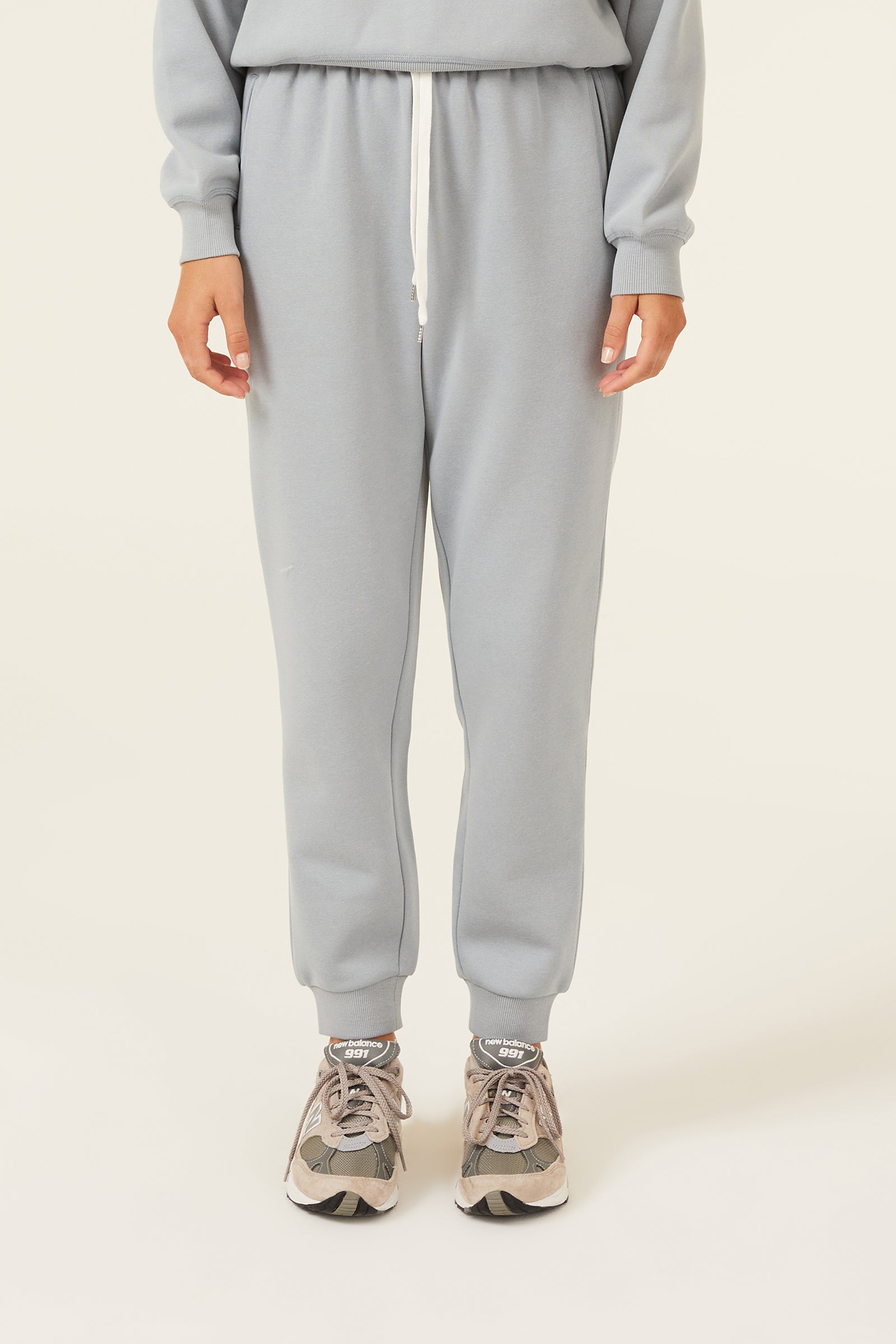 Nude Lucy Carter Classic Trackpant In A Green & Blue Toned Marine Colour 