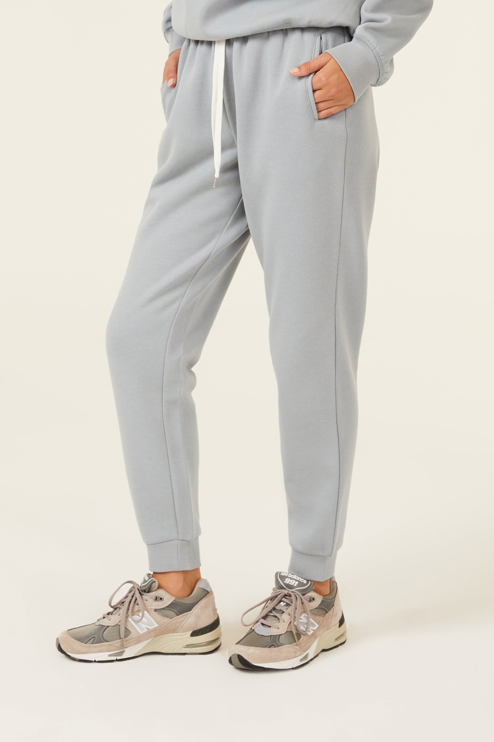 Nude Lucy Carter Classic Trackpant In a Green & Blue Toned Marine Colour