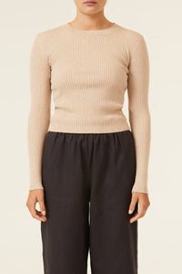 Nude Lucy Nude Classic Knit Oatmeal  