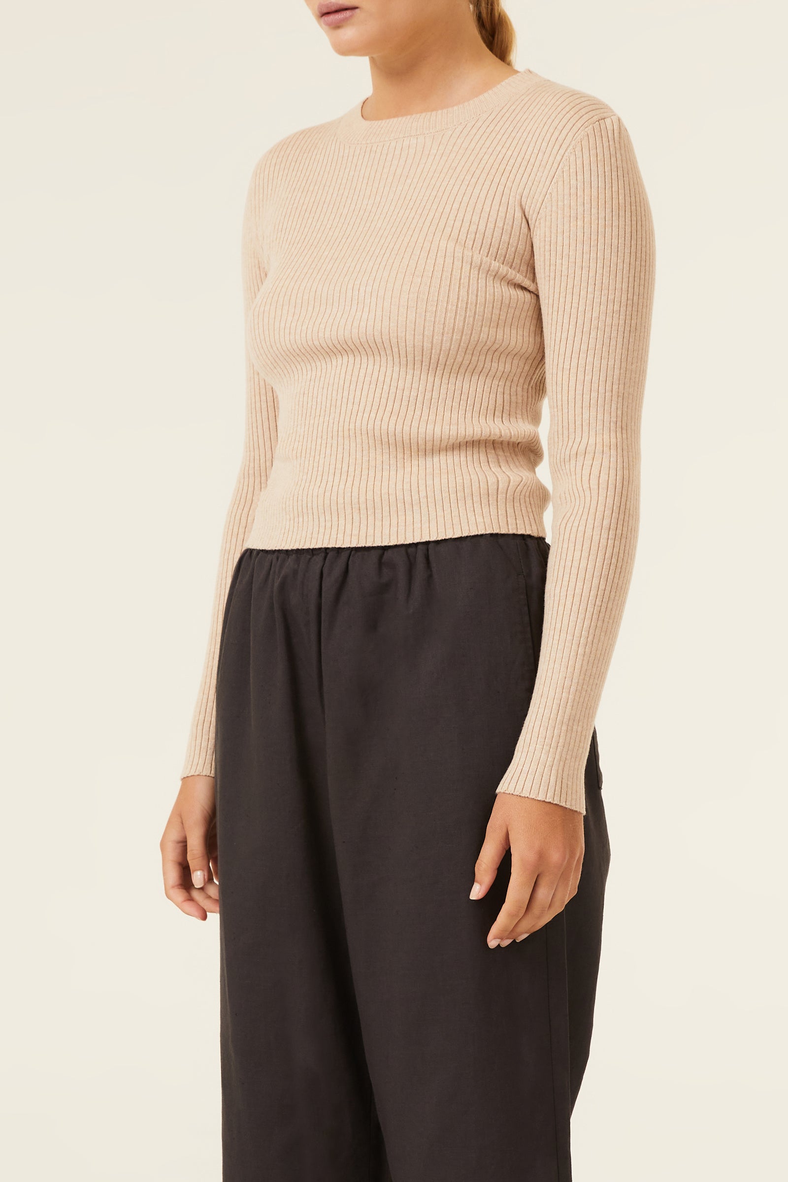 Nude Lucy Nude Classic Knit Oatmeal  