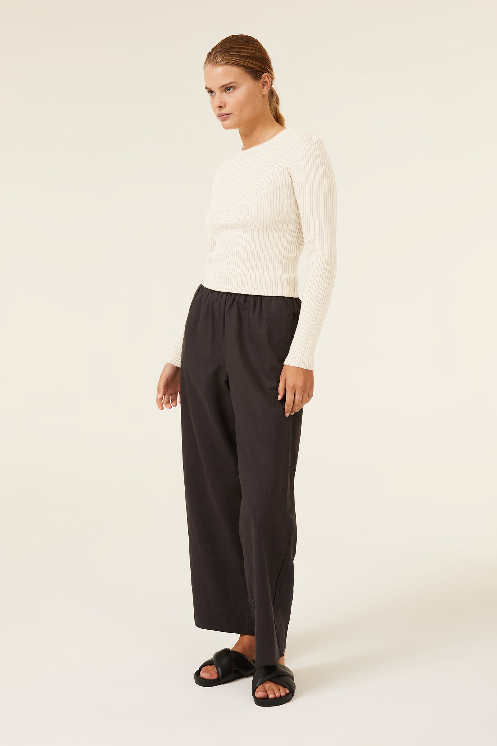 Nude Lucy Nude Classic Knit Snow Marle 