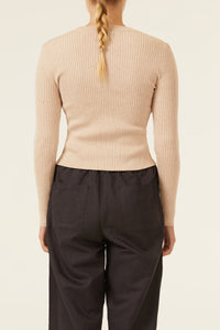 Nude Lucy Nude Classic Knit Oatmeal  