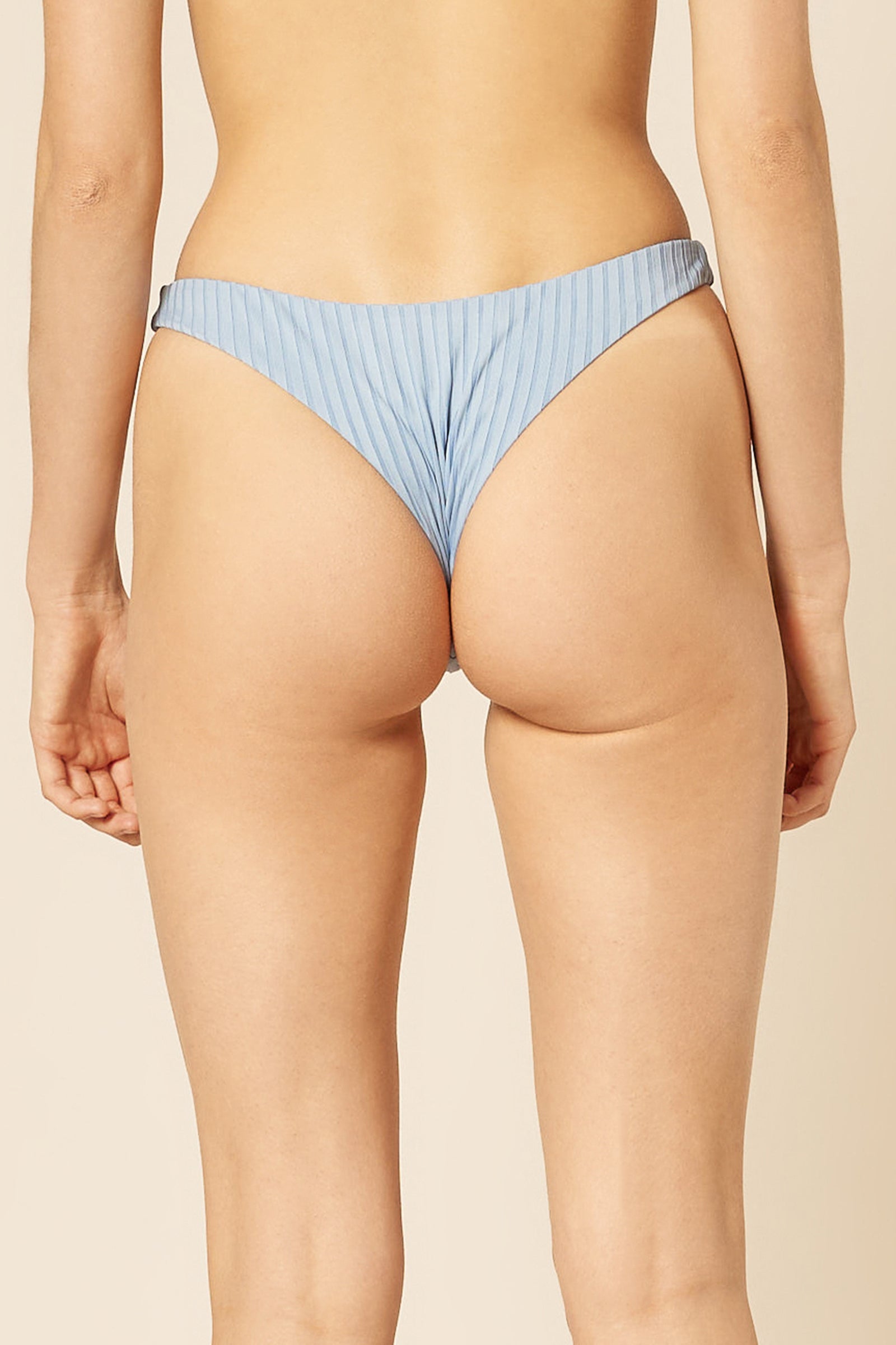 Nude Lucy Classic Cheeky Bikini Brief Clear In Blue 