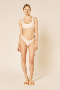 Nude Lucy Blair Cheeky Bikini Brief In a Marble Print