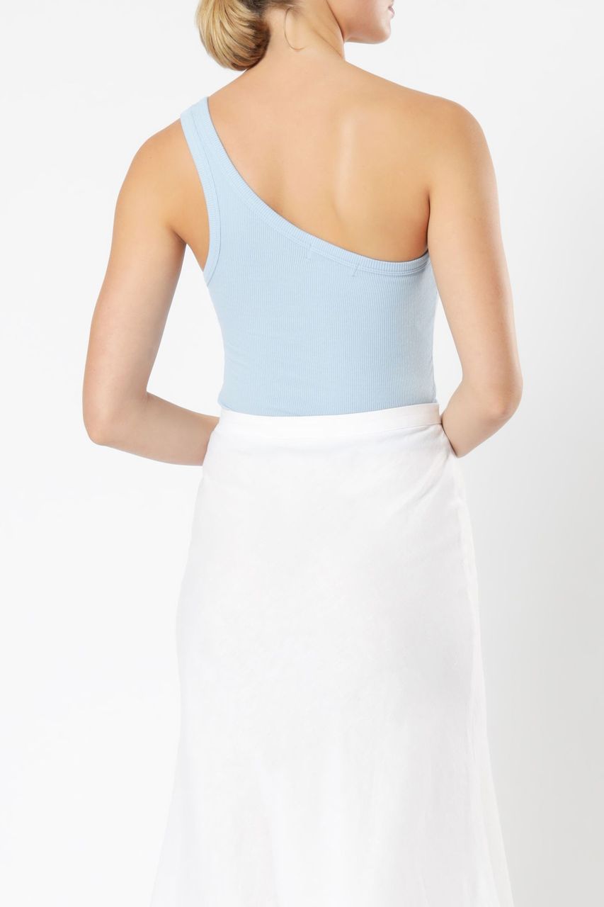 Nude Lucy finley ribbed tank capri blue top