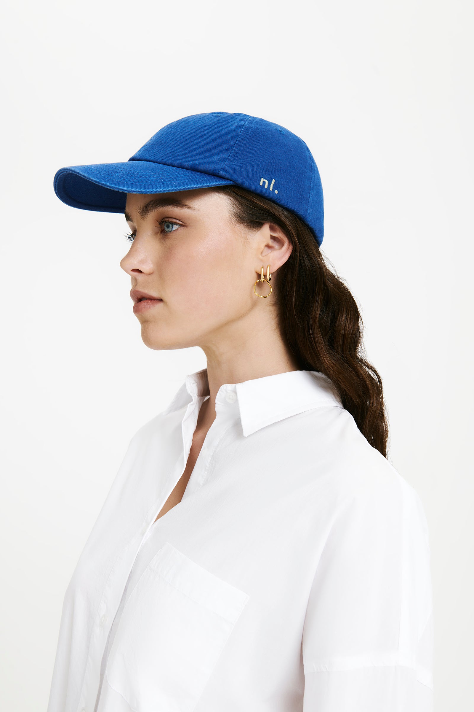 Nude Lucy Nude Classic Cap In A Bright Blue Pacific Colour 