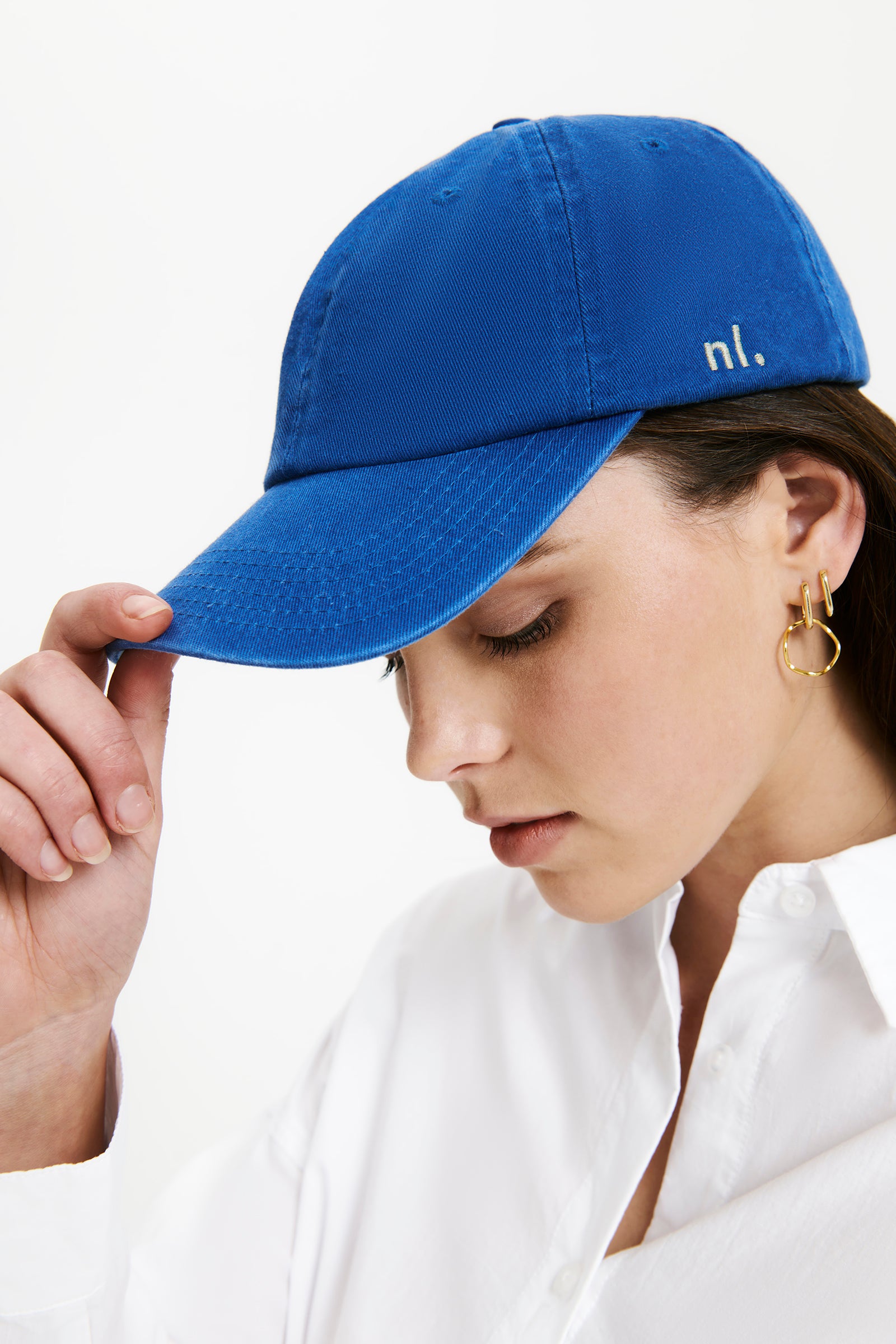 Nude Lucy Nude Classic Cap In A Bright Blue Pacific Colour 