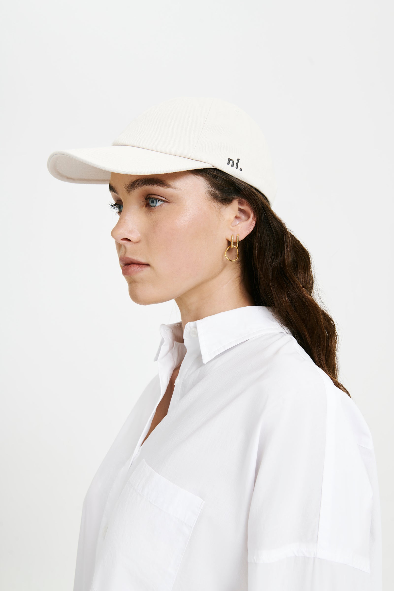 Nude Lucy Nude Classic Cap In White Cloud 