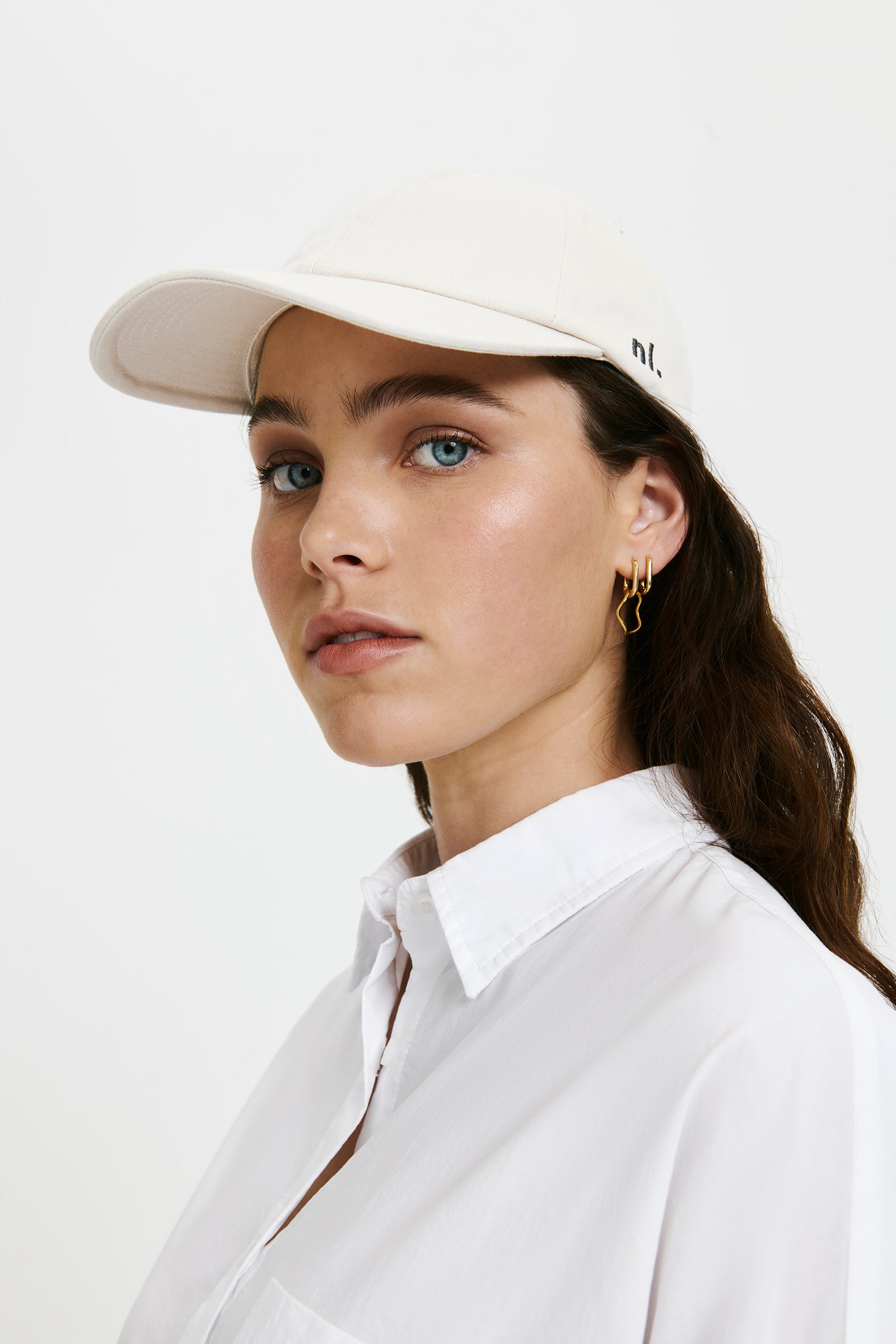 Nude Lucy Nude Classic Cap In White Cloud 