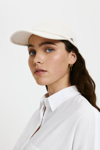 Nude Lucy Nude Classic Cap in White Cloud