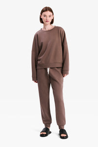 Nude Lucy Carter Classic Oversized Sweat in Ash