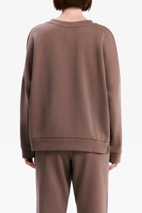 Nude Lucy Carter Classic Oversized Sweat in Ash