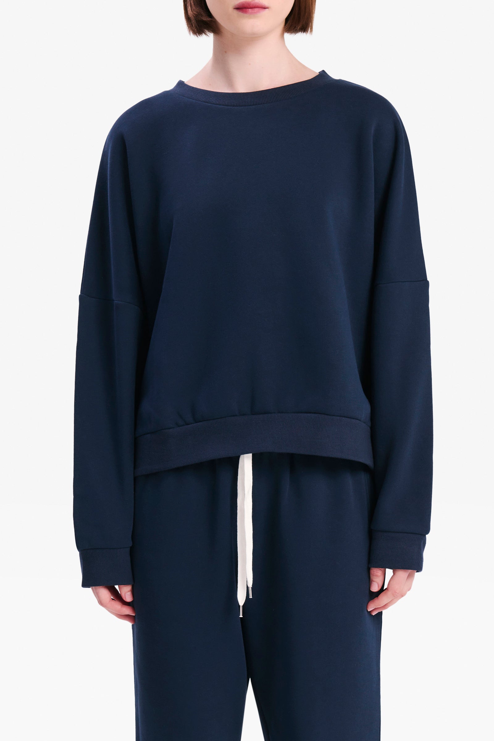 Nude Lucy Carter Classic Oversized Sweat In Midnight 