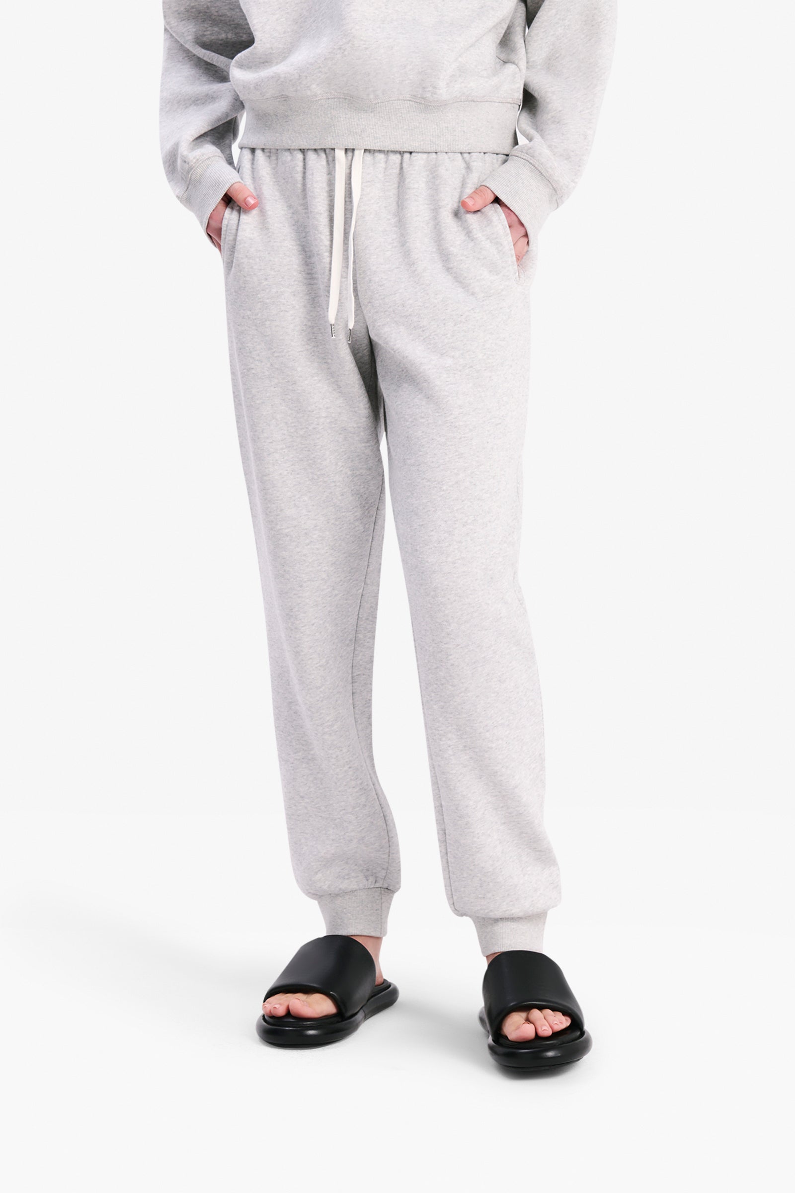Nude Lucy Carter Classic Trackpant In Grey Marle 