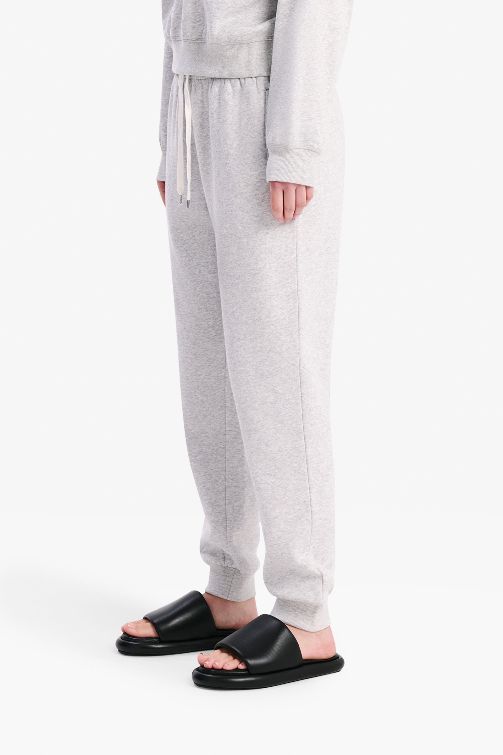Nude Lucy Carter Classic Trackpant In Grey Marle 