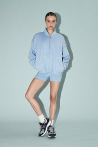 Nude Lucy Nude Active Quarter Zip Sweat Deep in Blue