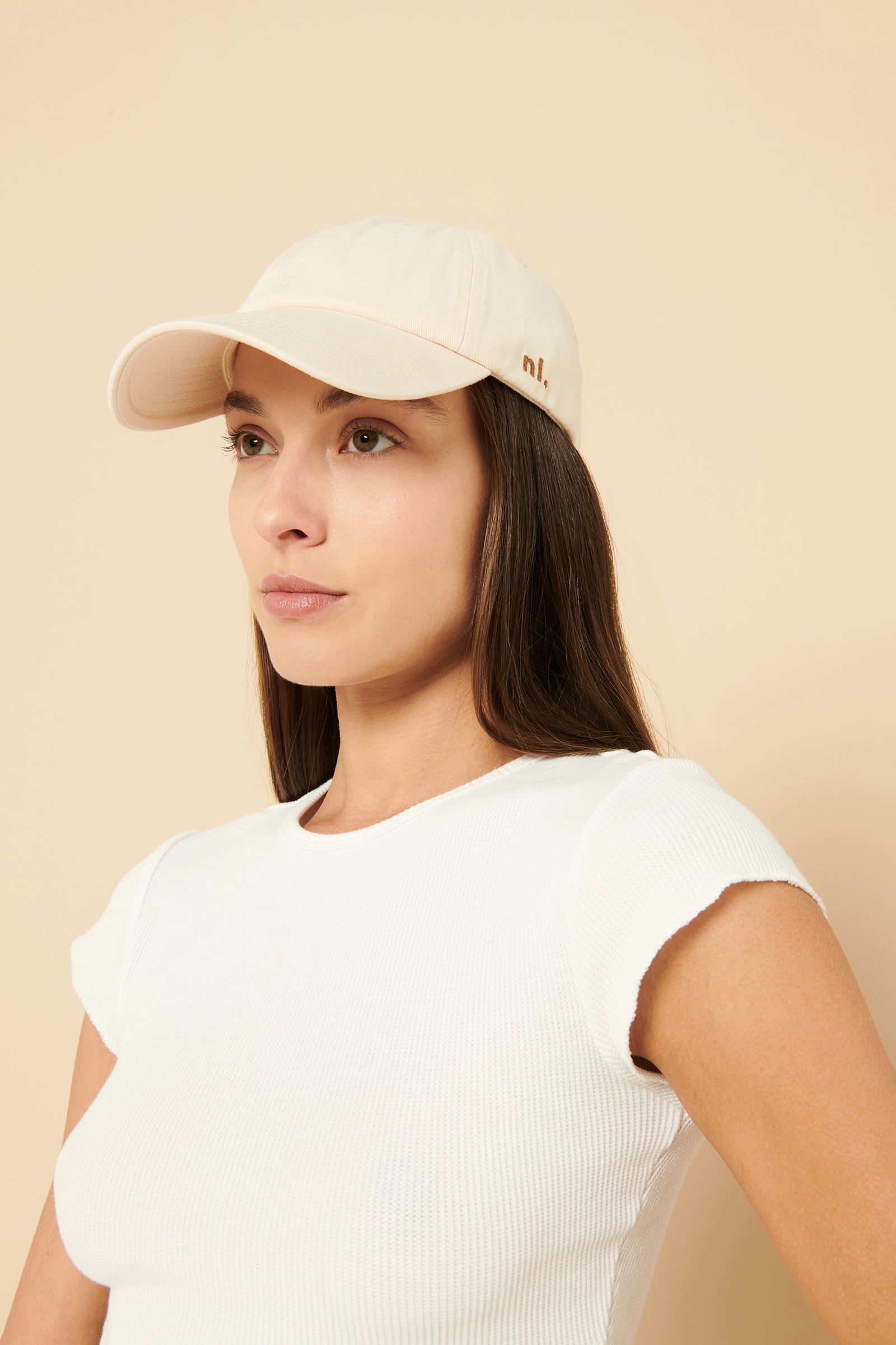 Nude Lucy Nude Classic Cap In Ecru 