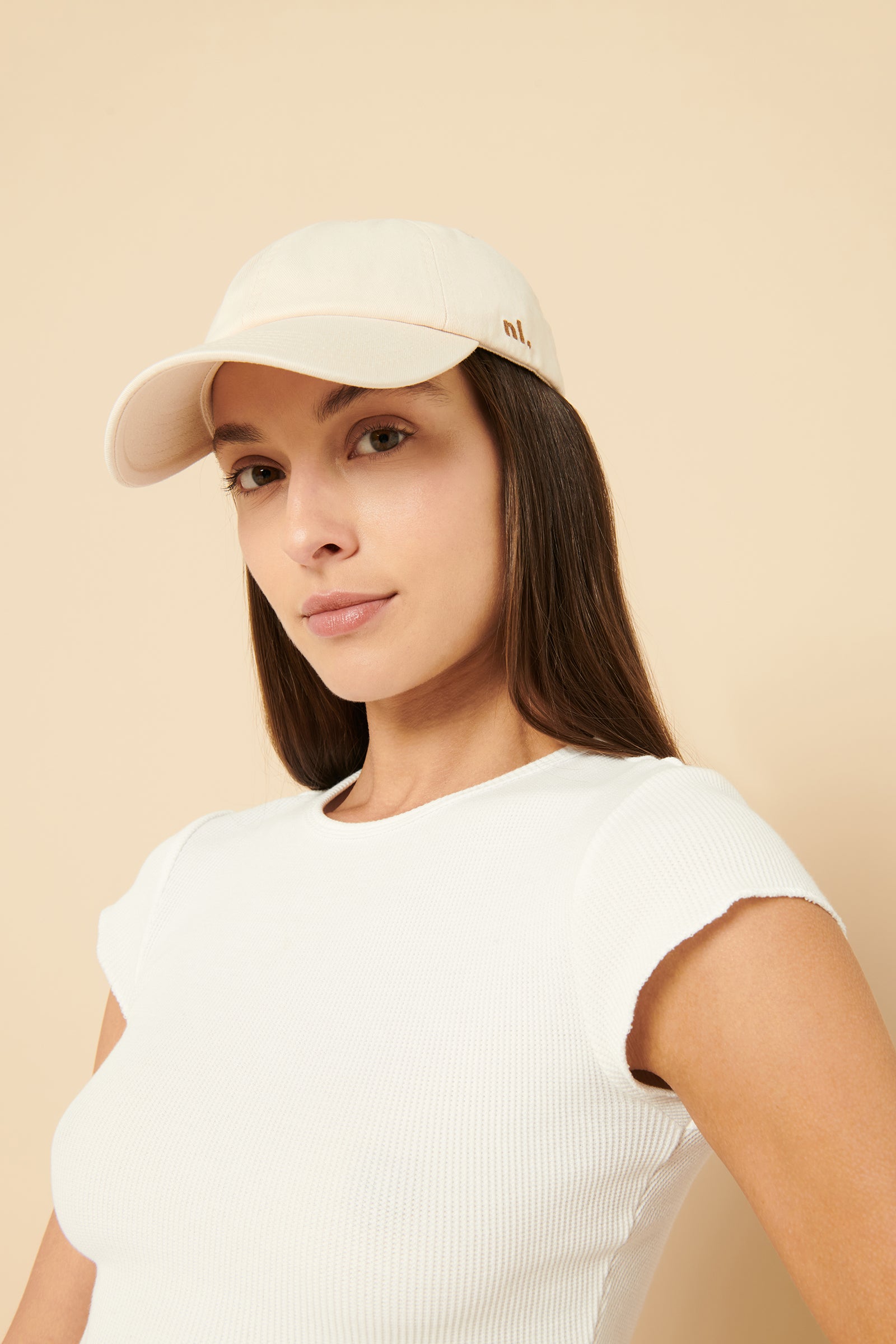 Nude Lucy Nude Classic Cap In Ecru 