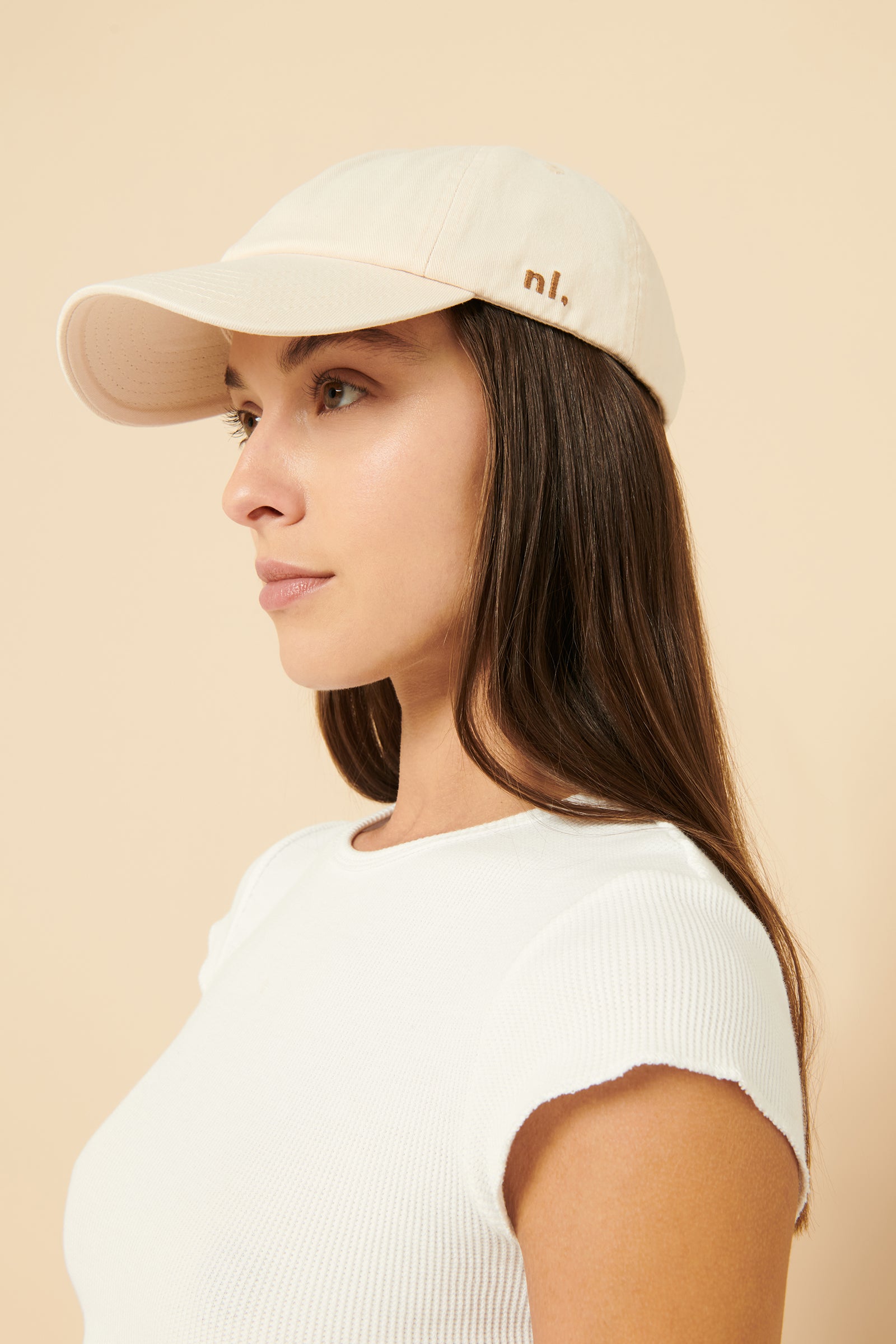 Nude Lucy Nude Classic Cap In Ecru 