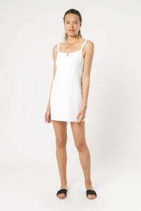 Nude Lucy miles mini dress white dress