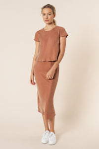 Nude Lucy reese cupro midi skirt hazel skirt