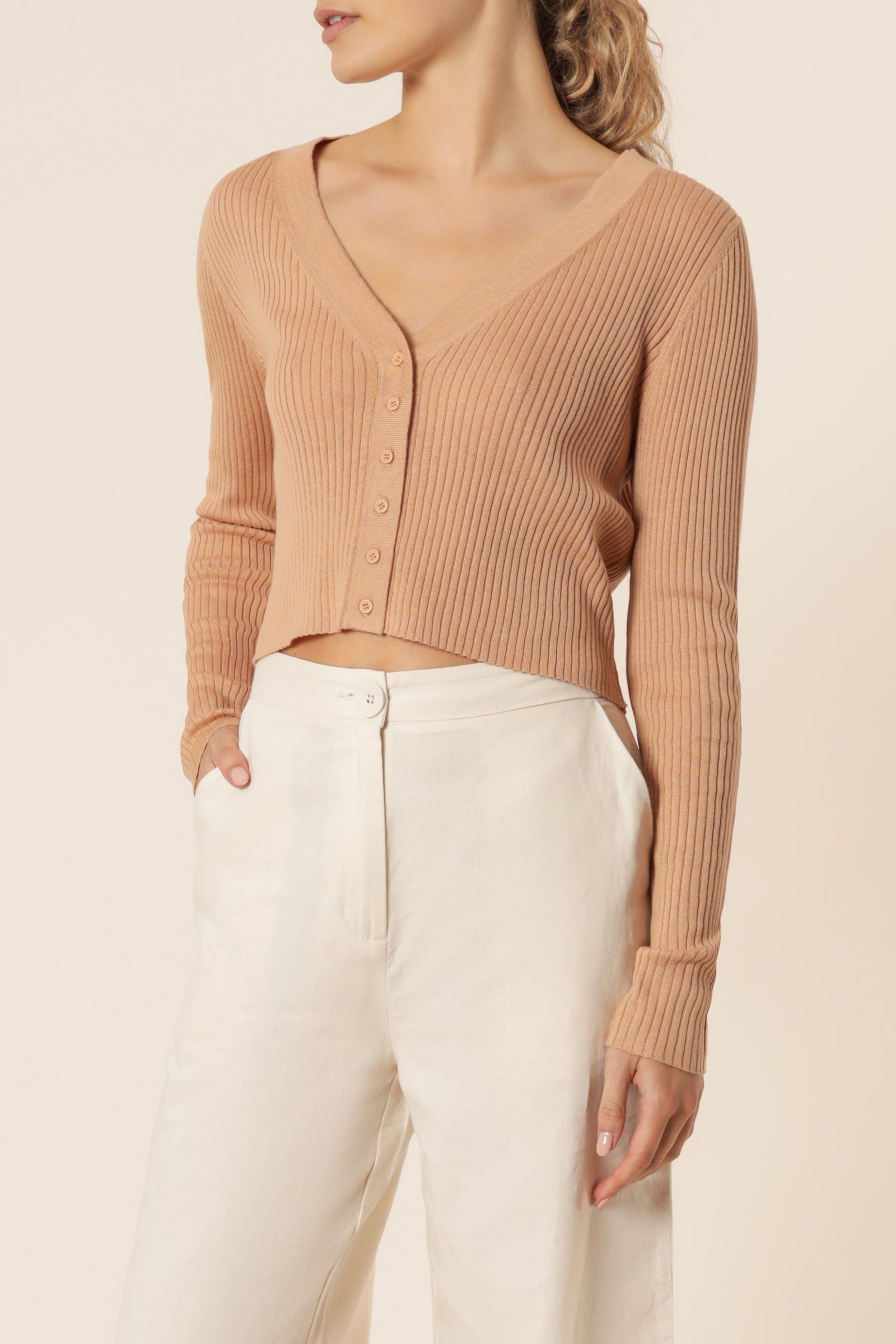 Nude Lucy Alma Cardi Biscuit Knits 
