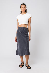 Nude Lucy nude classic skirt washed navy skirt