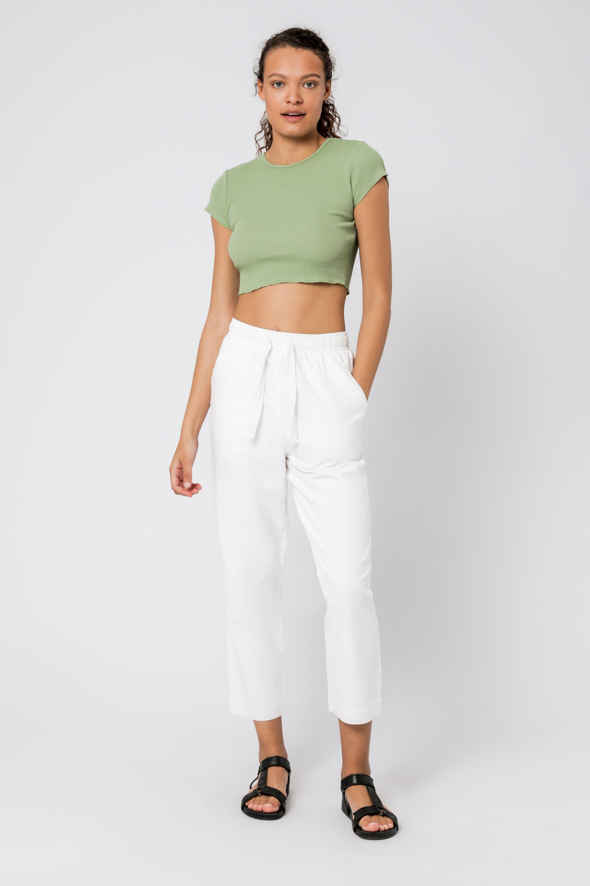 Nude Lucy Cameron Basic Waffle Tee Apple T Shirt 
