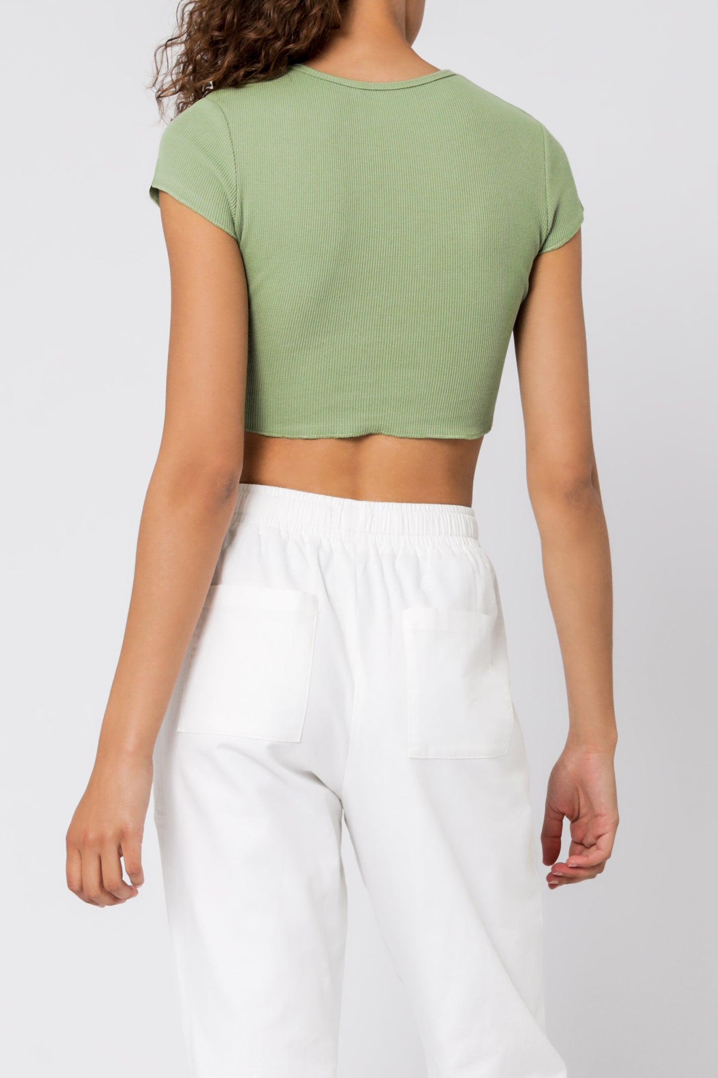 Nude Lucy Cameron Basic Waffle Tee Apple T Shirt 