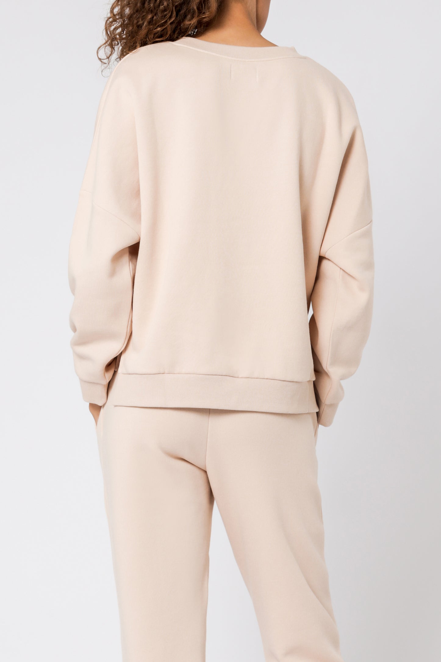 Nude Lucy Carter Classic Oversized Sweat Blush Sweats 