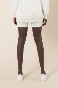 Nude Lucy nude classic bike short snow marle shorts
