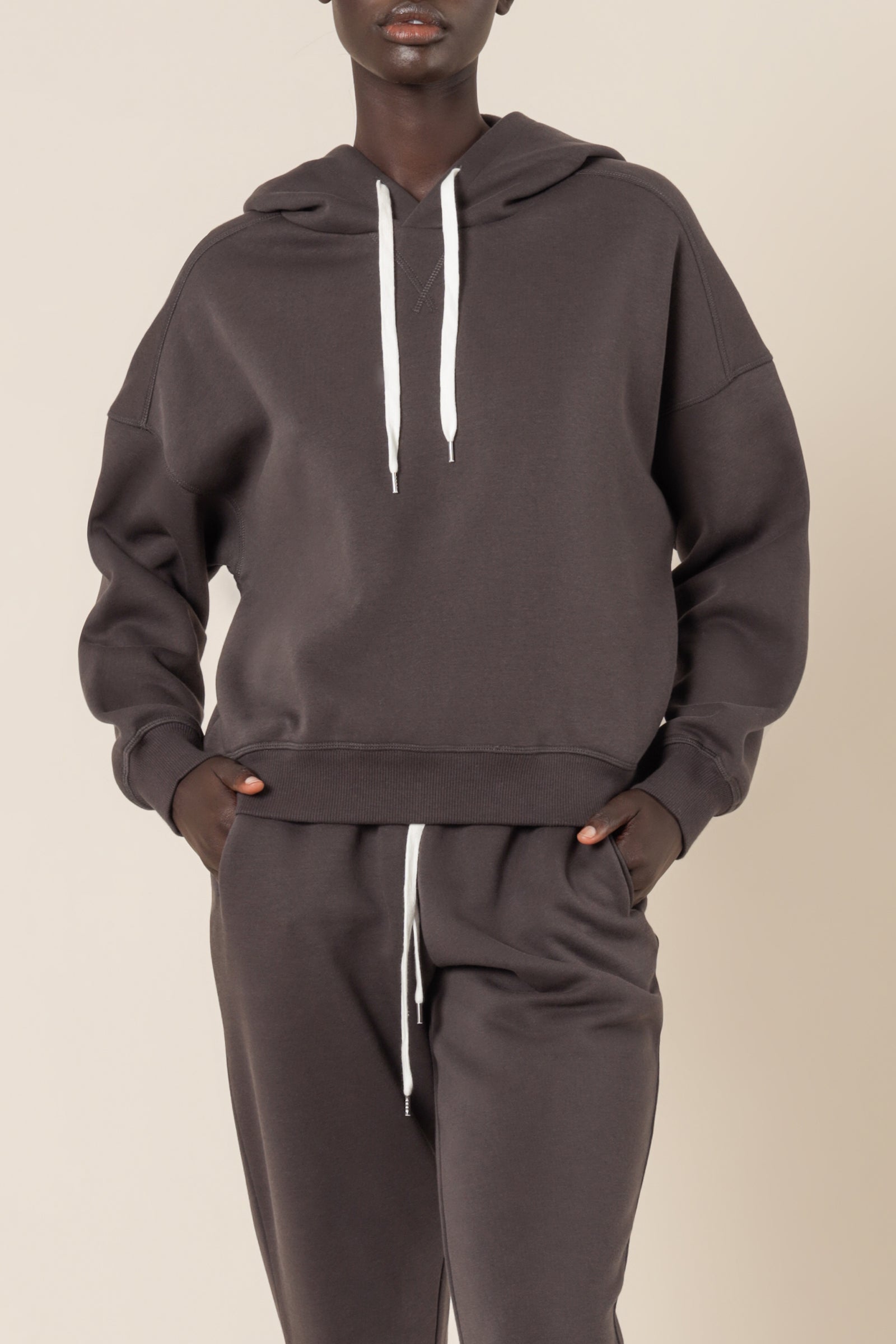 Nude Lucy Carter Classic Hoodie Coal Sweats 