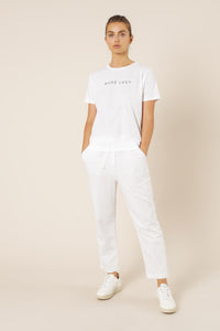 Nude Lucy Nude Lucy slogan tee white top