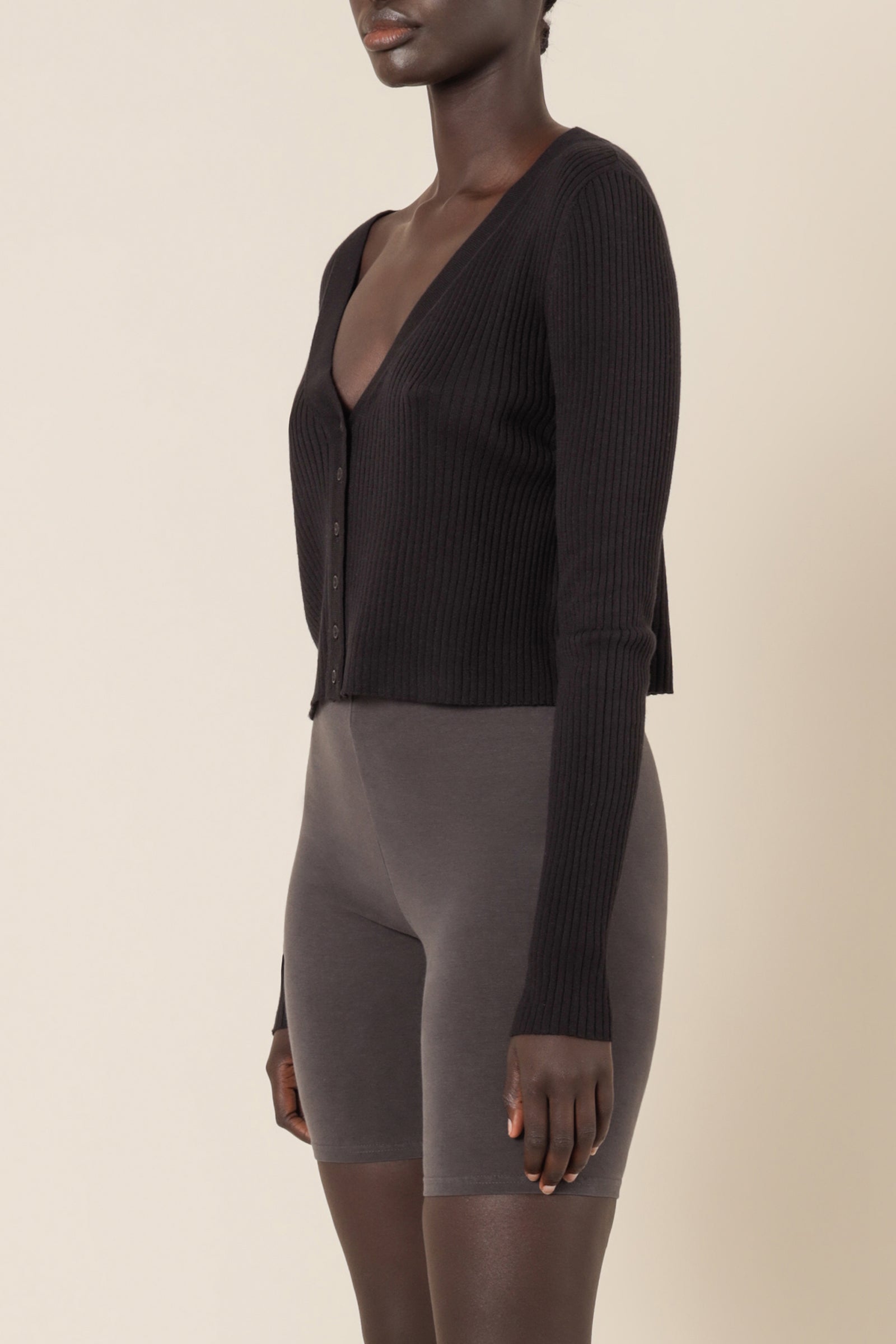 Nude Lucy alma cardi black knits