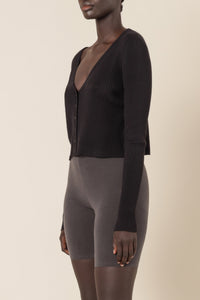 Nude Lucy alma cardi black knits