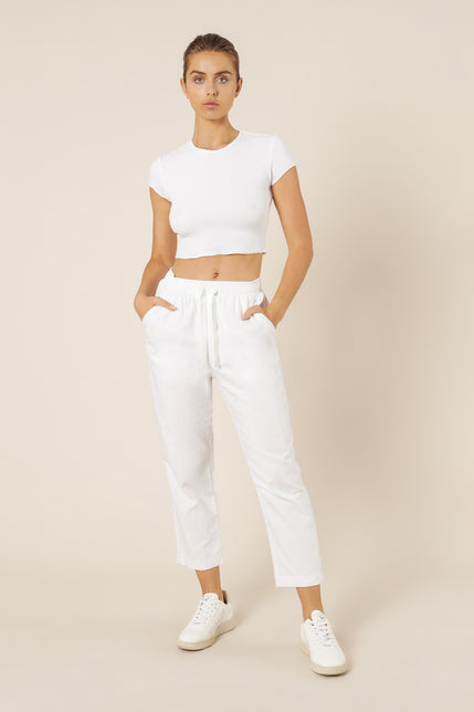 NUDE CLASSIC PANT-White