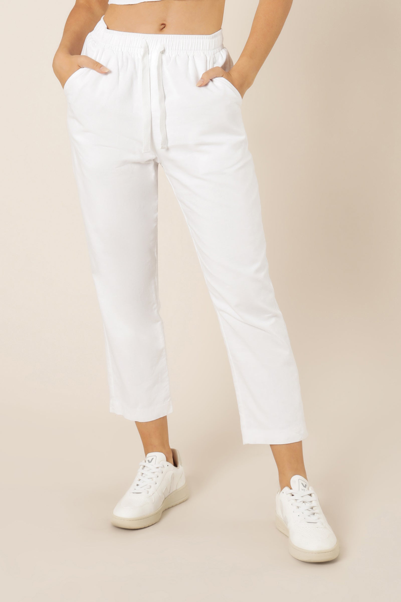 Nude Lucy nude classic pant white pants