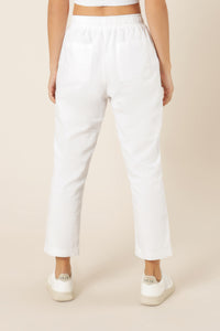 Nude Lucy nude classic pant white pants