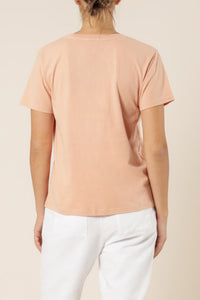 Nude Lucy Nude Lucy washed slogan tee nude top