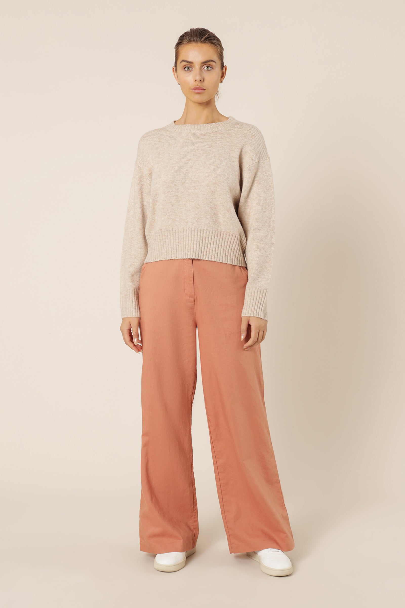 Nude Lucy Ari Knit Jumper Sand Knits 
