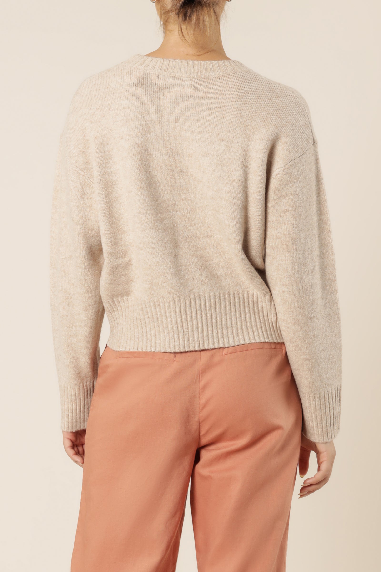 Nude Lucy Ari Knit Jumper Sand Knits 