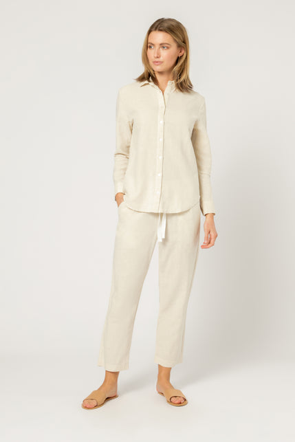 NUDE CLASSIC SHIRT-Natural